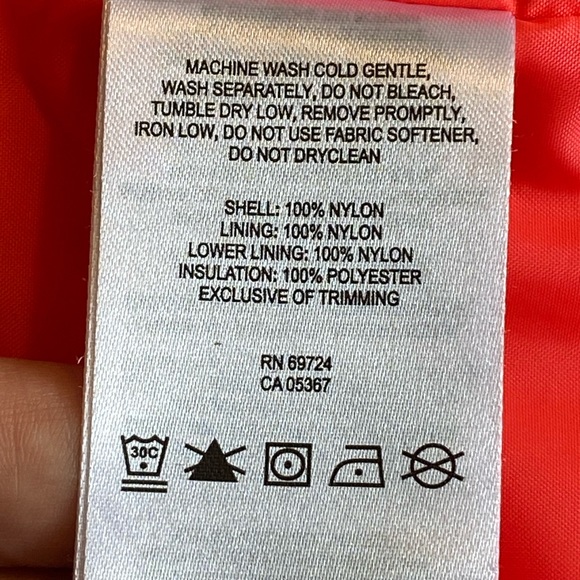 Columbia Outgrown Omni-Tech Waterproof Nylon Girls Coat Size L - Picture 10 of 12